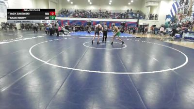 113 lbs Cons. Round 3 - Kade Knopp, Lakeland vs Jack Zalewski, Priest River