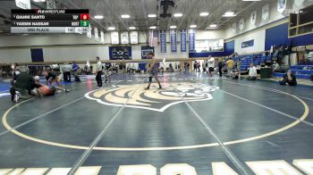 175 lbs 3rd Place - Gianni Santo, Top Flight Wrestling Academy vs Yassin Nassar, Northfield Mount Hermon