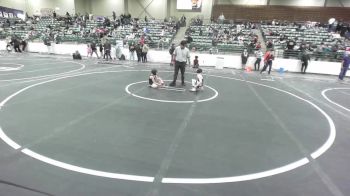 57 lbs Consi Of 16 #2 - Elias Eggers, Atos Lake Tahoe Wrestling vs Kannon Crews, Buckaroo WC