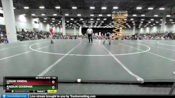 132 lbs Cons. Round 6 - Kaedun Goodman, NE vs Logan Vandal, OH