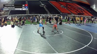 92 lbs Quarters - Chasson Bail, Idaho vs Emir Sagitullin, Utah
