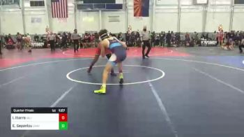 156 lbs Quarterfinal - Israel Ibarra, Valiant vs Evan Sepanlou, Unaffiliated