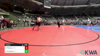 Semifinal - Biltan Perdue, Warrior Wrestling Club vs Hagan Compton, Sallisaw Takedown Club