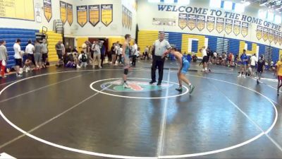 120 lbs Cons. Round 2 - Lucas Burnett, Venice vs Terry Milam, Black Creek Wrestling Club