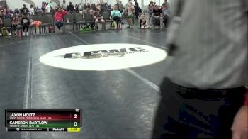 70 lbs Round 3 (8 Team) - JAXON HOLTZ, West Shore Wrestling Club vs Cameron Bartlow, Minions Green (GA)