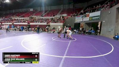 285 lbs 2nd Wrestleback And Semi-finals(16 Team) - Jorge Ruiz Williams, Leander vs Jared Martinez, Amarillo Caprock