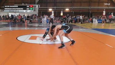 113 lbs Round Of 32 - Jacob Saunders, Fight Club vs Brendan Stoutenburg, Journeymen