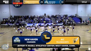 Replay: AIC vs New Haven | Feb 8 @ 1 PM