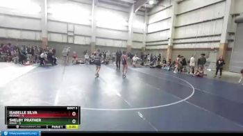 120 lbs Round 3 (3 Team) - Isabelle Silva, NEVADA1 vs Shelby Prather, IDAHO