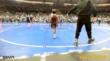 55 lbs Round Of 32 - Grayson Hurry, Clyde vs Jorge Rojo, California Grapplers