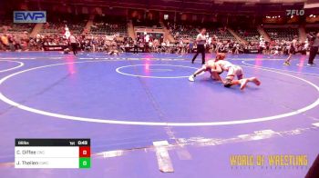 88 lbs Consi Of 16 #2 - Czarlie Diffee, Cowboy Wrestling Club vs Jamison Theilen, CIWC-Team Intensity