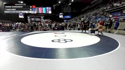 285 lbs Cons. Rd Of 32 - Tanner Gormanson, WI vs Kade West, WA