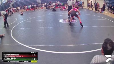 85 lbs Round 4 (6 Team) - Ethan Raley, Ohio Hazards vs Camden Fuller, South Paulding Jr Spartans