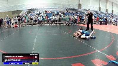 71 lbs Semifinal - Nehemiah Andronic, IL vs Bennett Silence, IN