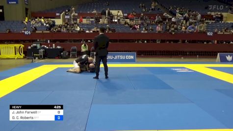 Justin John Farwell vs David C. Roberts 2024 Pan IBJJF Jiu-Jitsu No-Gi Championship