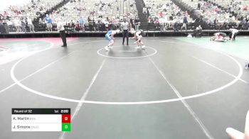 147-H lbs Round Of 32 - Kayleb Martin, Grainhouse Wrestling Club vs Jake Simone, Caldwell