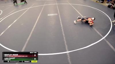 Cons. Round 1 - Bentley Reese, NRHEG Panther Youth Wrestling Club vs Liam Daudt, Minnesota