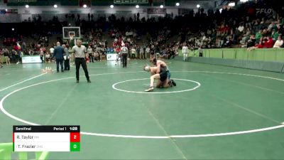113 lbs Semifinal - Tommy Frazier, Zionsville vs RJ Taylor, Perry Meridian