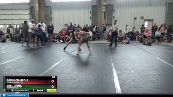 115 lbs Round 6 (8 Team) - Gavin Ciampoli, Team Missouri vs Joel Brink, Terps Xpress