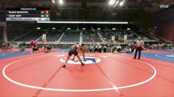 4A-215 lbs Quarterfinal - Cody Witt, Central vs Elijah Matautia, Star Valley