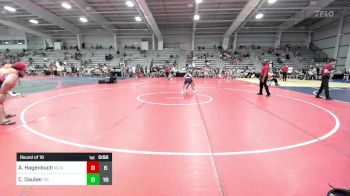 80 lbs Round Of 16 - Adam Hagenbuch, NC National Team vs Cale Dauber, Ohio Gold