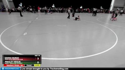 65-68 lbs Semifinal - Presley Heglin, Sebolt Wrestling Academy vs Savina Burgo, Team Tulsa Wrestling Club