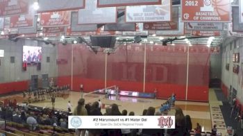 Marymount vs Mater Dei- 2018 Girls SoCal Volleyball Regional Finals