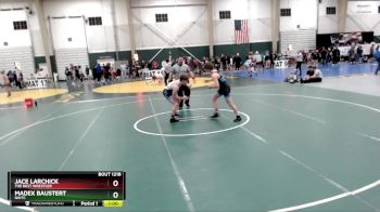 150 lbs Cons. Round 1 - Madex Baustert, NWTC vs Jace Larchick, The Best Wrestler