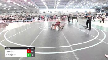 160 lbs Rr Rnd 2 - Jack Iledo, Steller Trained Gold vs Ben Phillips, Indiana Flash South