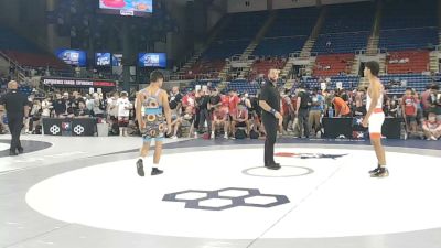 138 lbs Champ. Rd Of 128 - Malachi Clement, Iowa vs Noah Wuthnow, Kansas