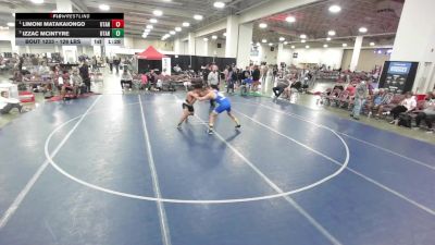 150 lbs Semis - Limoni Matakaiongo, Utah vs Izzac McIntyre, Utah