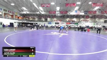 285 lbs Champ. Round 2 - Sven Lukner, Corban University vs Alton Allen, Briar Cliff (Iowa)