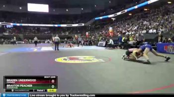 Cons. Round 2 - Braxton Peacher, Bennington vs Braden Underwood, Chadron