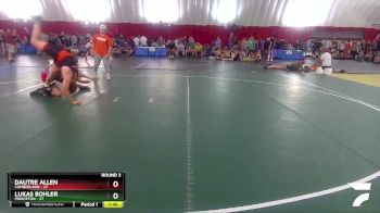 175 lbs Round 3 (4 Team) - DauTre Allen, Cumberland vs Lukas Bohler, Princeton