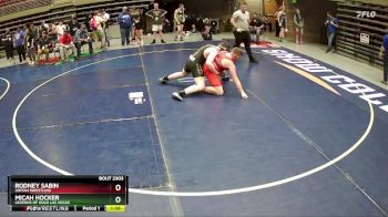 200 lbs 1st Place Match - Rodney Sabin, Uintah Wrestling vs Micah Hocker, Legends Of Gold Las Vegas