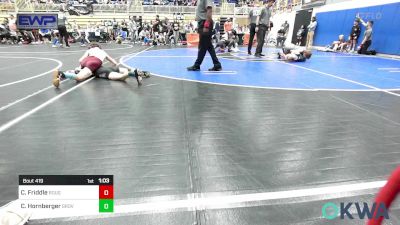 67 lbs Rr Rnd 2 - Colton Friddle, Rough Riders vs Corbin Hornberger, Grover Rains Wrestling Club