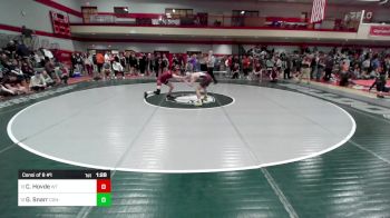 120 lbs Consi Of 8 #1 - Cole Hovde, Whittier vs Grady Snarr, Concord-Carlisle