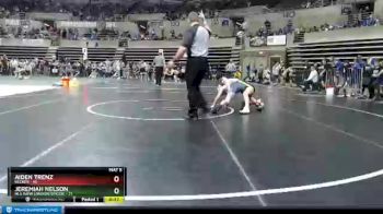 115 lbs Semis (4 Team) - Aiden Trenz, Becker vs Jeremiah Nelson, NLS (New London/Spicer)