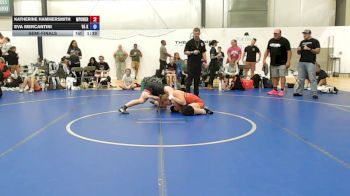 82 lbs Semifinal - Katherine Hammersmith, MPOWER Girls Wrestling Club - W vs Eva Mercantini, VA Killers - W