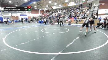 157 lbs Cons. Round 2 - Joaquin Almendariz, Arroyo (El Monte) vs Joseph Torres, Downey