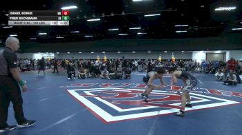 132 lbs Semifinal - Israel Borge, MO vs Fred Bachmann, PA