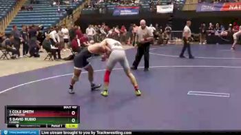 165 lbs Semifinal - 1 Cole Smith, Cumberland vs 5 David Rubio, Corban