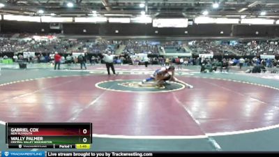 182 lbs Champ. Round 3 - Wally Palmer, Central Valley Washington vs Gabriel Cox, New Plymouth