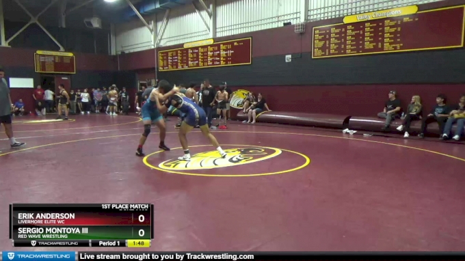 184 lbs 1st Place Match - Sergio Montoya Iii, Red Wave Wrestling vs ...