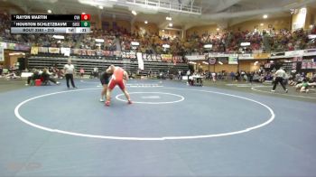 215 lbs Cons. Semi - Raydn Martin, Caney Valley HS vs Houston Schletzbaum, Effingham-Atchison Co Community HS