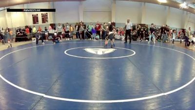 56 lbs Champ. Round 1 - Cade Bender, Poquoson Athletic Association vs Ezequiel Penaloza, Nova WC