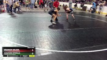 136 lbs Quarterfinal - Donovan Symalla, Pomona Elite (PWCC) vs Brandon Wilson, Palmer Divide Wrestling Inc.