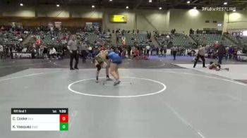 144 lbs Rr Rnd 1 - Celina Cooke, Silver State Wrestling Academy vs Kailena Vasquez, Independent