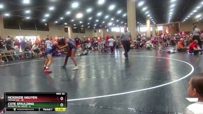 110 lbs Round 1 (4 Team) - Mckenzie Nguyen, Trojan WA vs Cote Spaulding, Patriots WC White