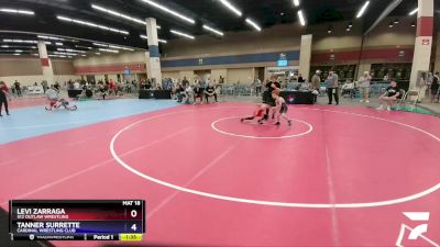 53 lbs Cons. Round 2 - Levi Zarraga, 512 Outlaw Wrestling vs Tanner Surrette, Cardinal Wrestling Club